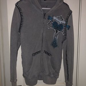 Sinful by Affliction hoodie XL